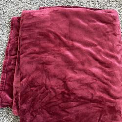 Red Soft Blanket 