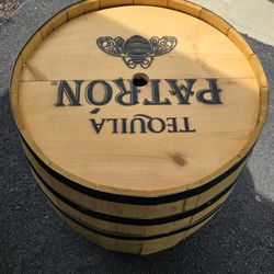 Patron Tequila Barrel 