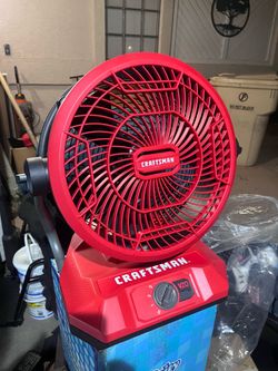 Craftsman 20V MAX 12-inch cordless jobsite fan.