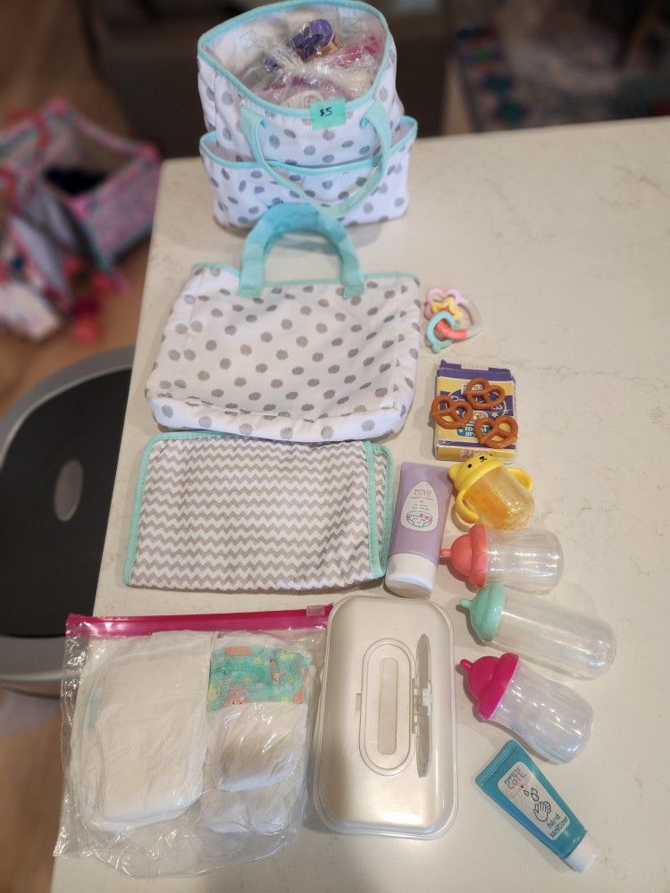 Toy Doll Diaper Bag