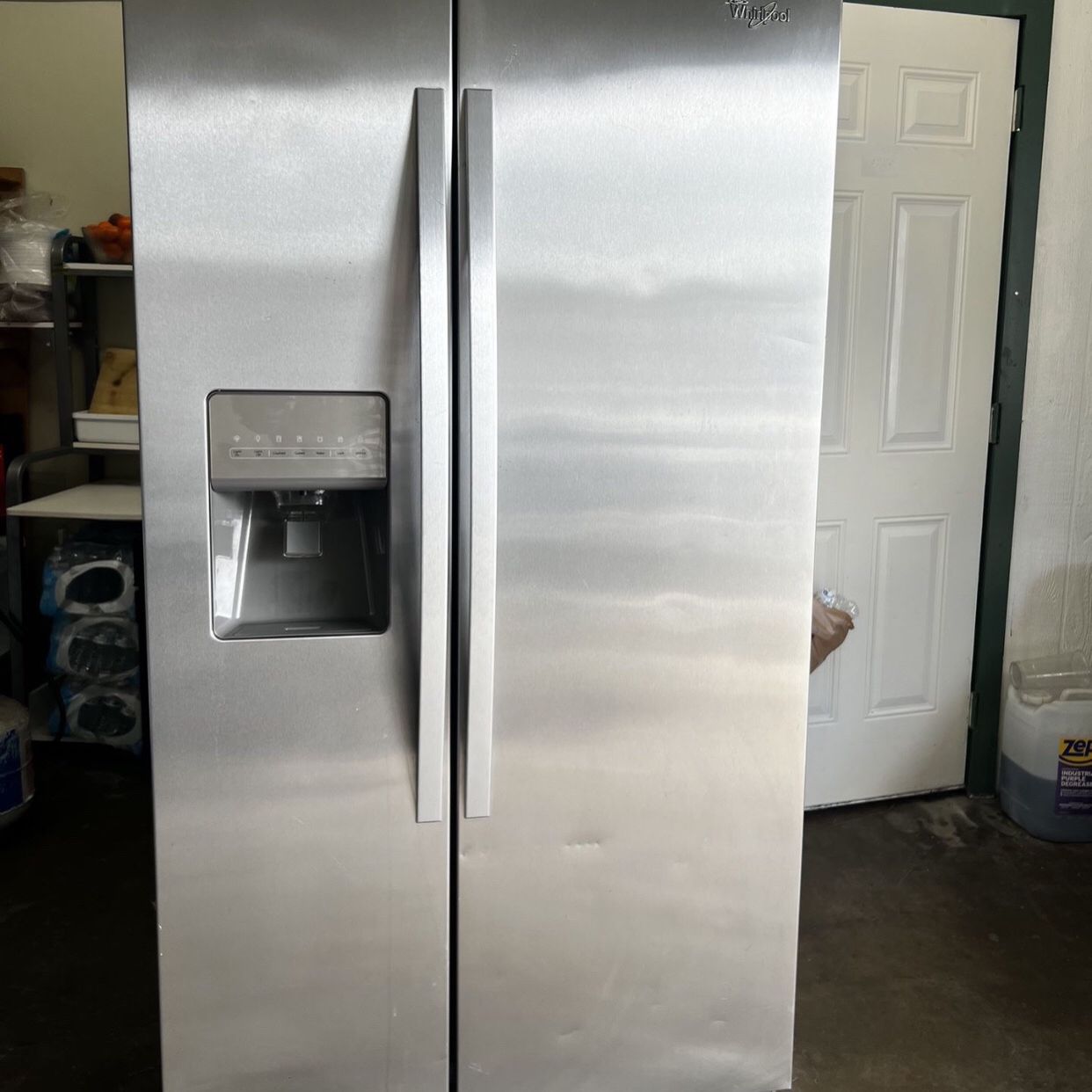 Whirlpool Stainless Steel Side By Side Refrigerator 