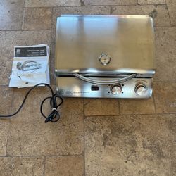 Cook Number Electric BBQ Grill Legacy 20 I/E Fire Stone Indoor Outdoor Stainless Steel 