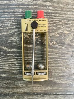 Vintage micro flame torch