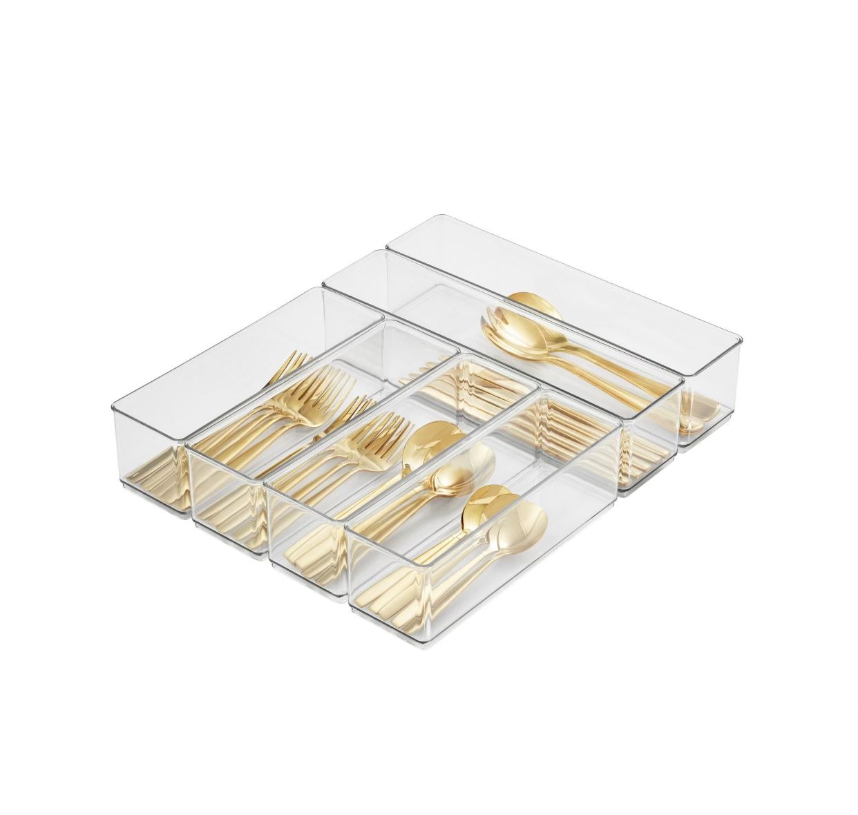 The Home Edit 6 Piece Kitchen Drawer Organizer 