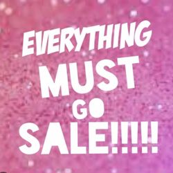 Everything must go SALE