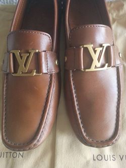 Louis Vuitton Brown Leather Monte Carlo Loafers Size 9