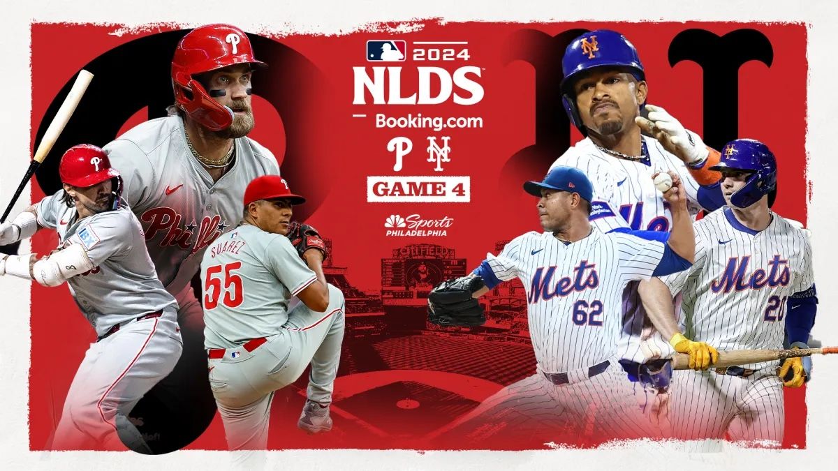NLDS GAME 4 METS/PHILLIES (E-TICKET) CITI FIELD 10/9/2024- $200