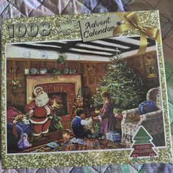 24-day Christmas Advent Calendar Jigsaw Puzzle 