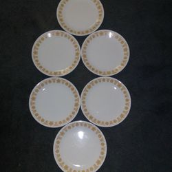 Corelle Butterfly Gold Plates