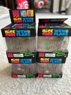 ❄️ NeeDoh Nice Cube Wow Flake – Available Now! 💙