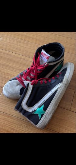 Golden  10 us Slide High Top Sneakers – Men’s – Multicolor