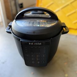 Instant Pot 6Qt RIO Chef Series 7-in-1 Multi-Cooker, Pressure Cooker, Slow Cook, & More, Black
