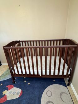 Crib Full Size Foldable Portable