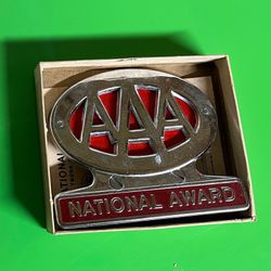 AAA National award License Plate Topper