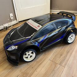 1/5 scale  red cat Rally Rc car