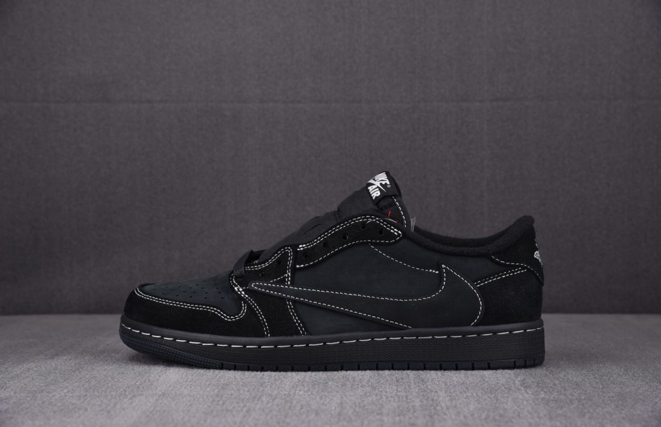 Jordan 1 Low Travis Scott Black Phantom Sz 9 9.5 10 10.5 11