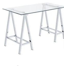 Glass desk