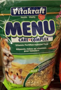 Hamster food (unopened)