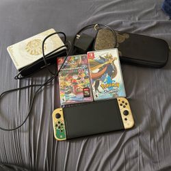 Nintendo Switch Oled Zelda Edition 