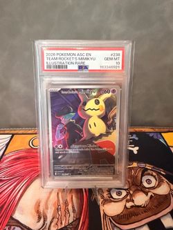 PSA Gem Mint 10 - Team Rockets Mimikyu