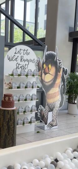 “Where the Wild Things Are” Cut-outs 7ft & 5ft Coroplast
