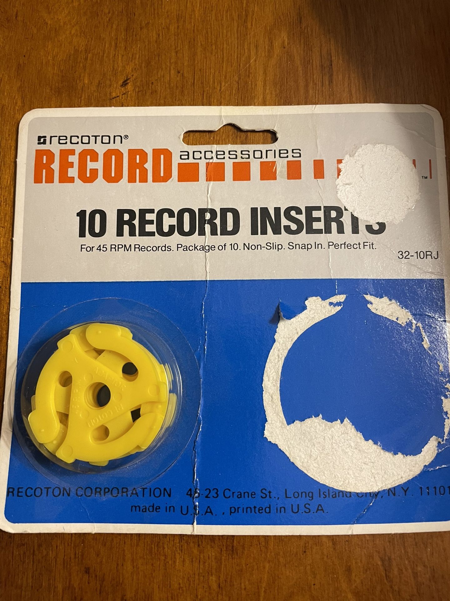 5 Record Inserts -$10