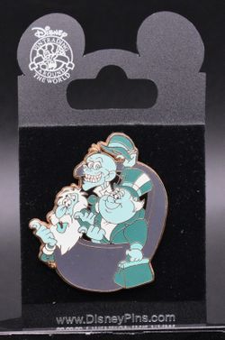 Disney Ezra Gus Phineas Hitchhiking Ghosts Haunted Mansion Doom Buggy Pin (C9)