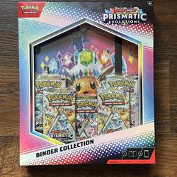 Pokemon Prismatic Evolutions Binder Collection