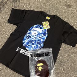 Blue Camo Bape Tee🐬