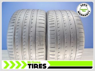 2 YOKOHAMA ADVAN SPORT V105 N0 XL 315/30ZR22 USED TIRES 8.5/32 TREAD 3153022