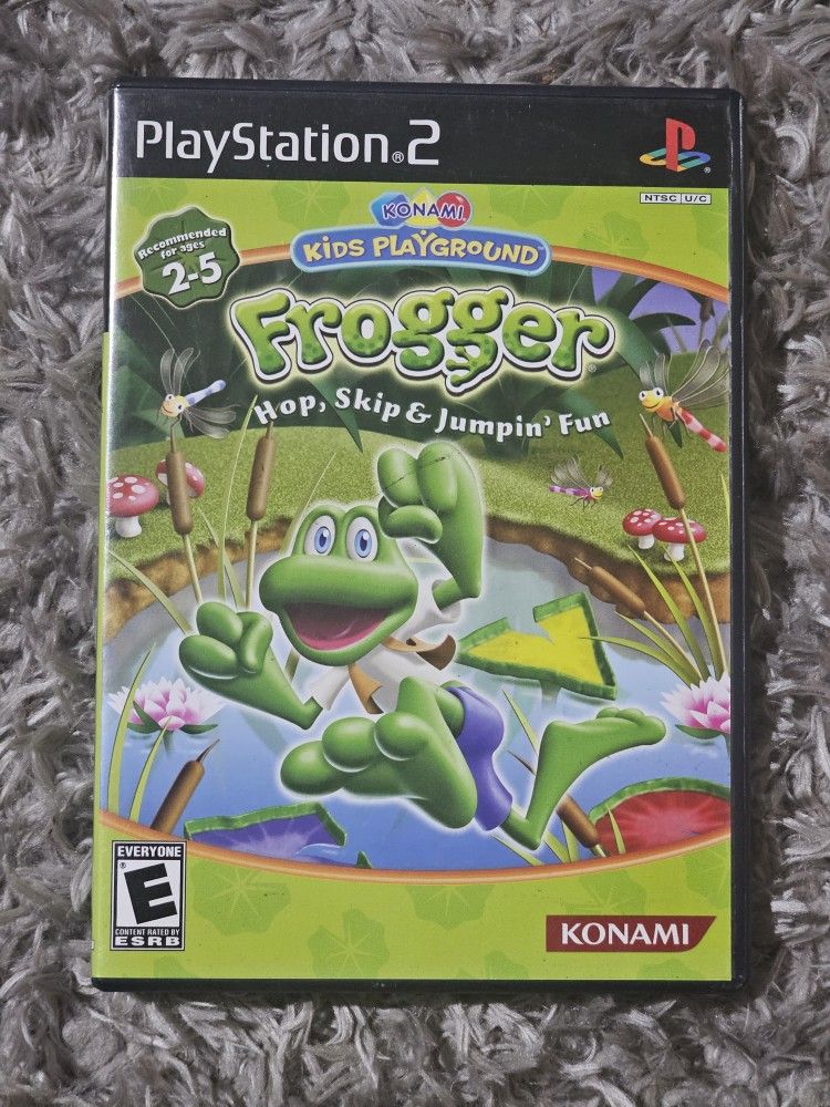 Konami Kids Playground: Frogger Hop, Skip & Jumpin' Fun (Sony PlayStation 2) PS2