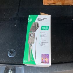 H/D. Outdoor Timer 