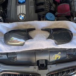 Carbon Fiber Mirror Caps