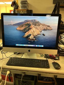 iMac 27-inch late 2013  I5 @ 3.2  ghz 8GB RAM  1TB SATA DISK  macOs Catalina Version  10.15.7