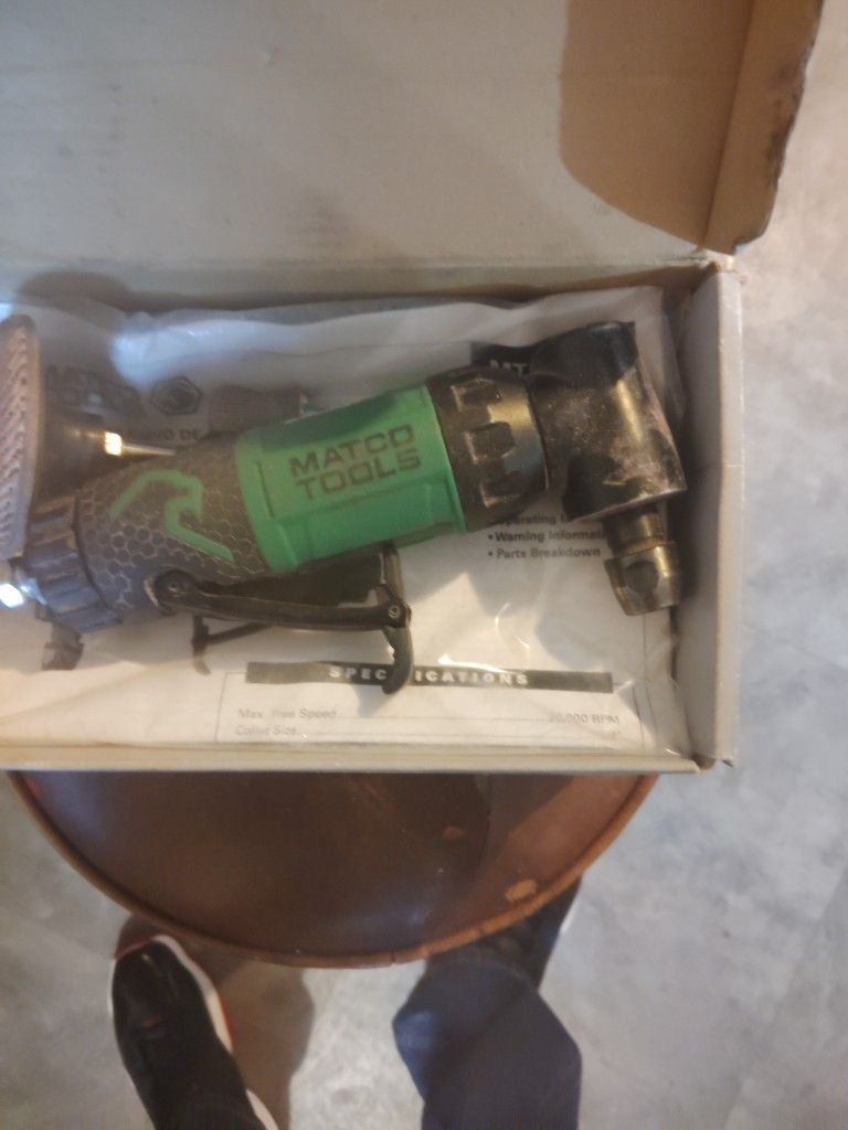 Matco Right Angle Die Grinder