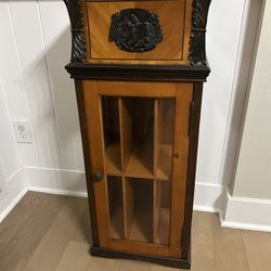 Humidor With Stacked Liquor Cabinet