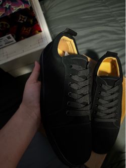 Red bottoms shoes