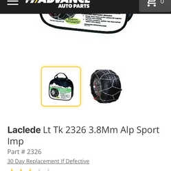 Alpine sport tire chains