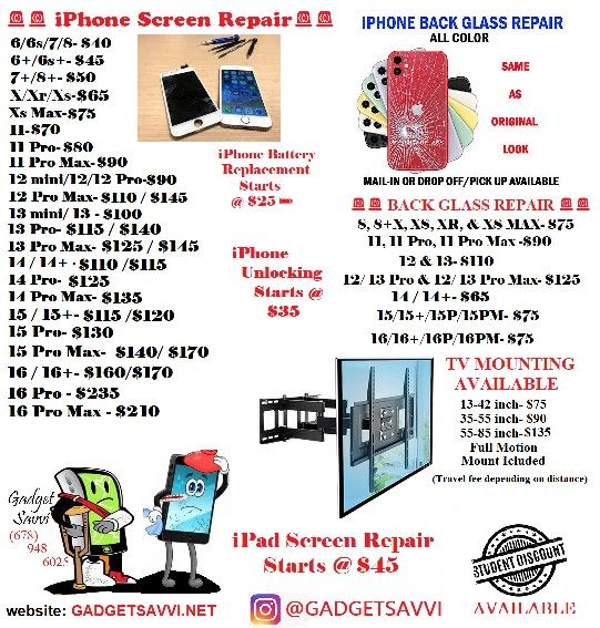 iPhone Screen For Sale