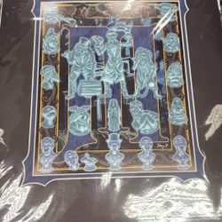 Disney Haunted Mansion Print