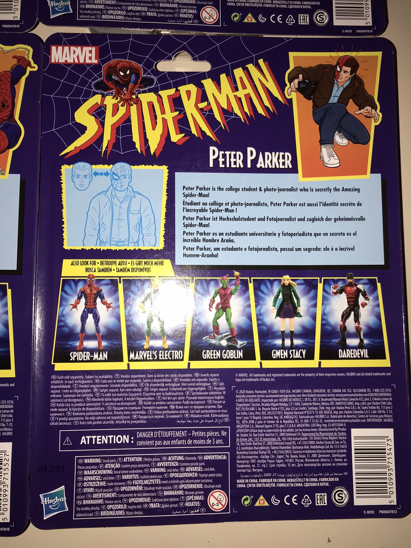 Marvel legends retro Spider-Man