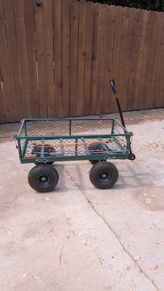 Steel Cargo Wagon Cart