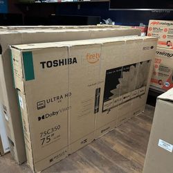 75” Toshiba Smart Fire Tv HDR 4K LED 