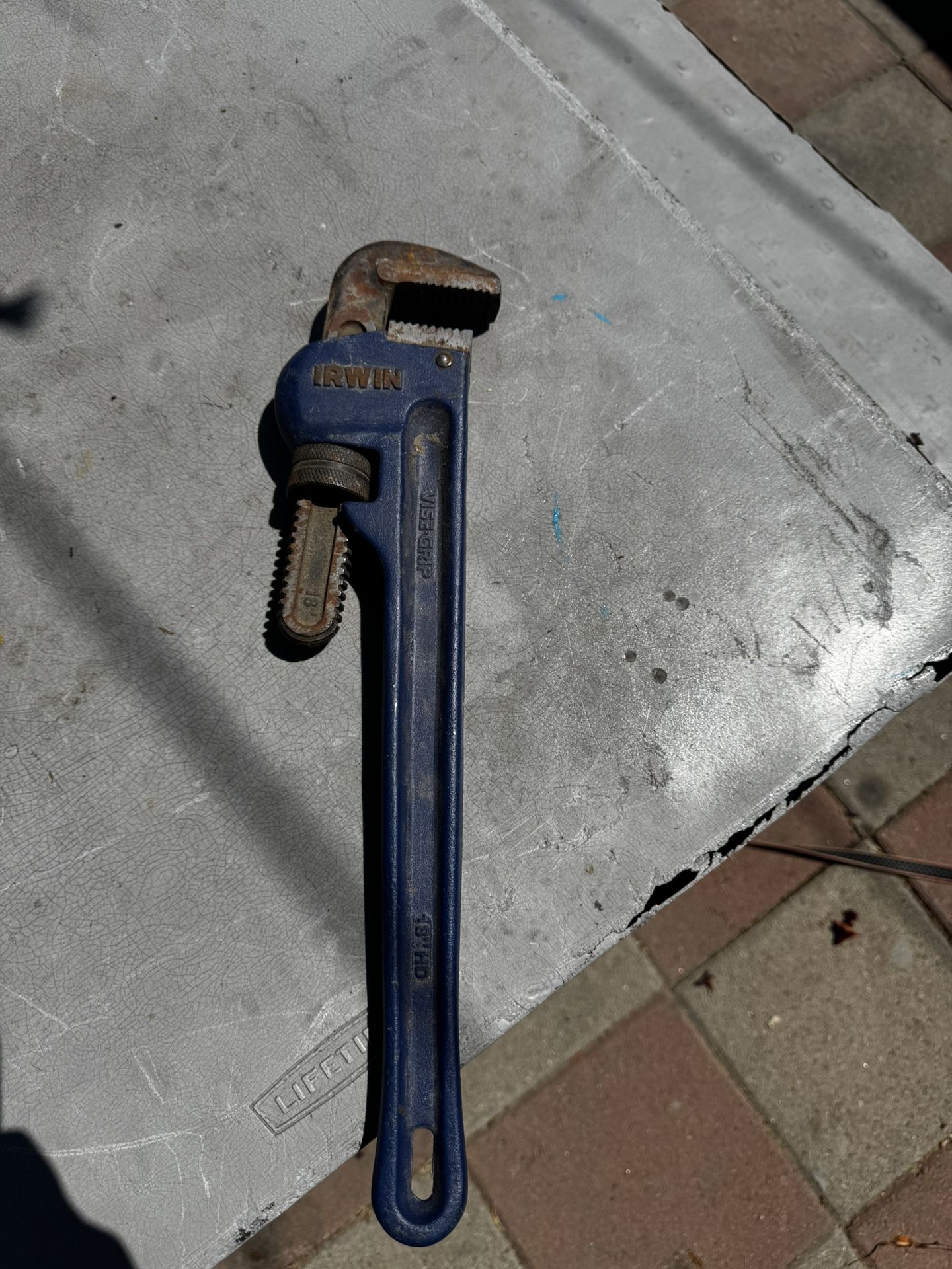 Irwin 18” Heavy Duty Pipe Wrench