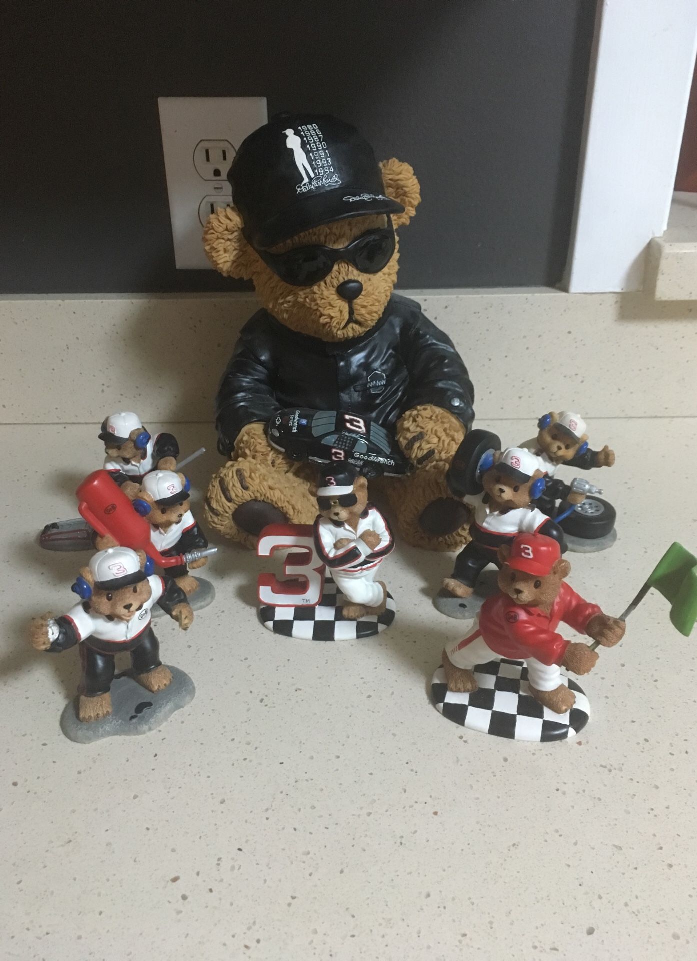 GOB Dale Earnhardt Teddy Bear Collectibles
