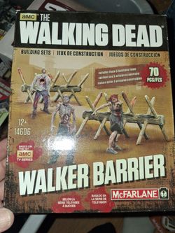 McFarlane The Walking Dead Walker Barrier Building Set