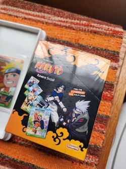 Naruto Mythos TCG Booster Box and Promo card