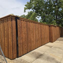 Fence & sliding gate