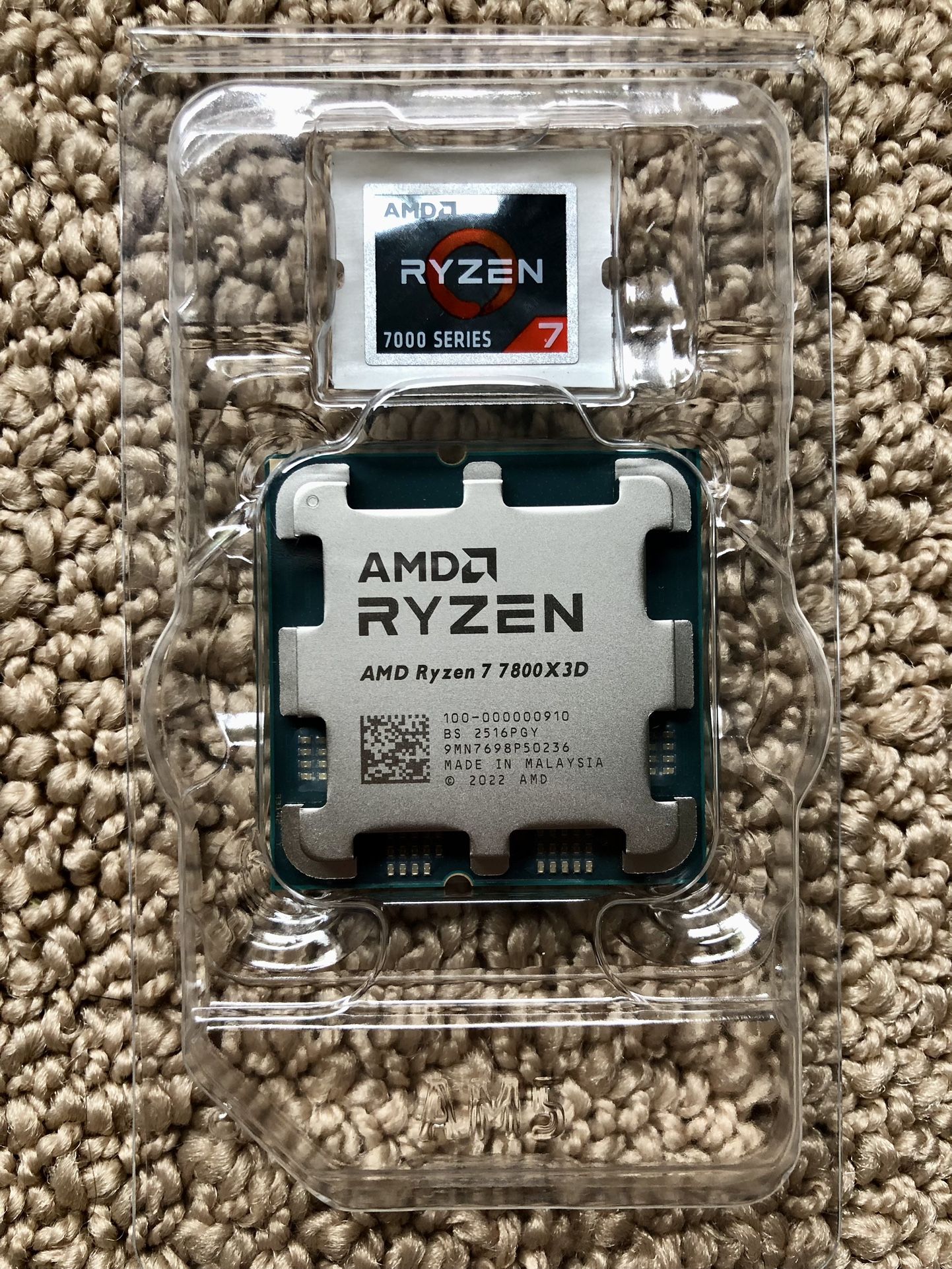 AMD Ryzen 7 7800X3D CPU