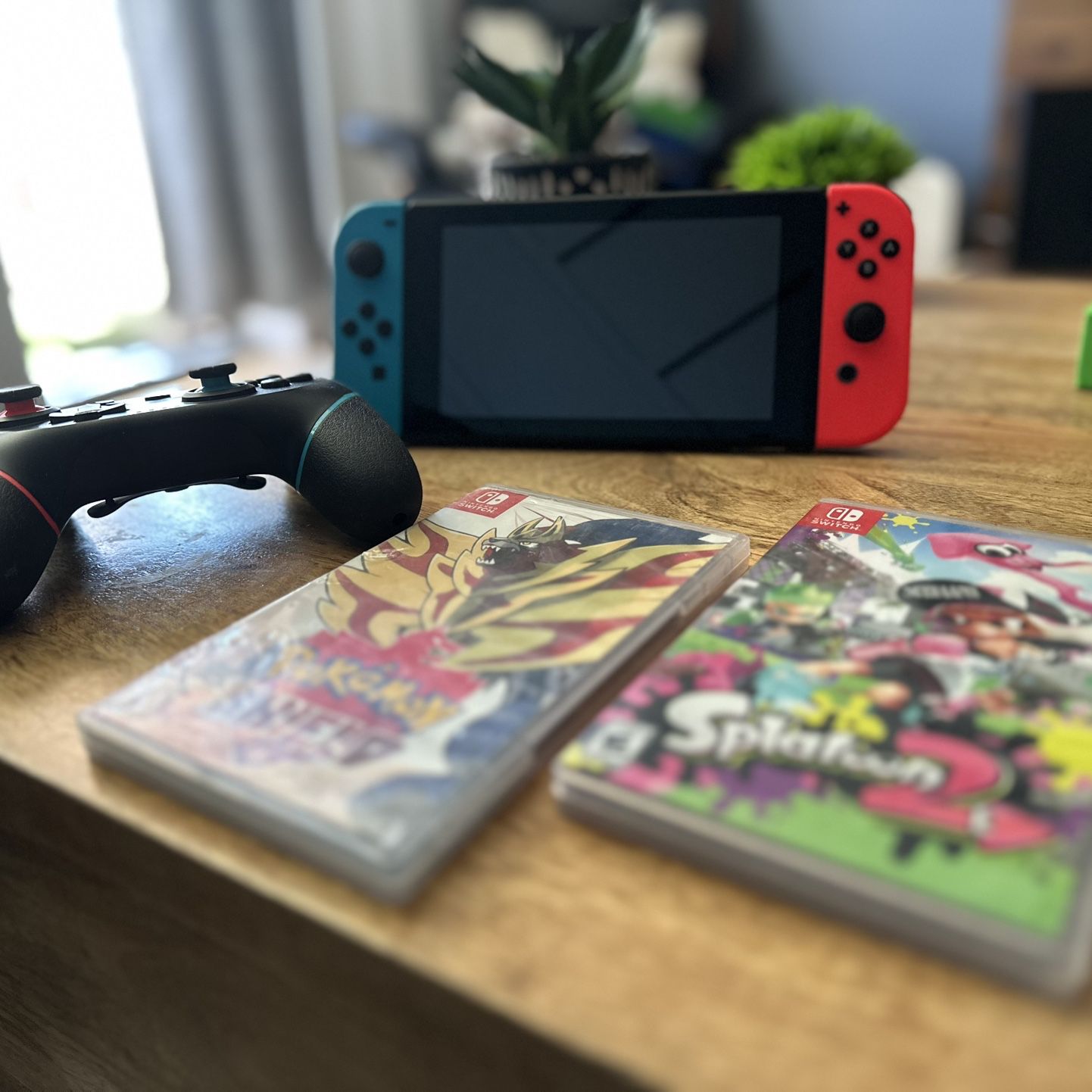Nintendo Switch  w/ Games And Accessories